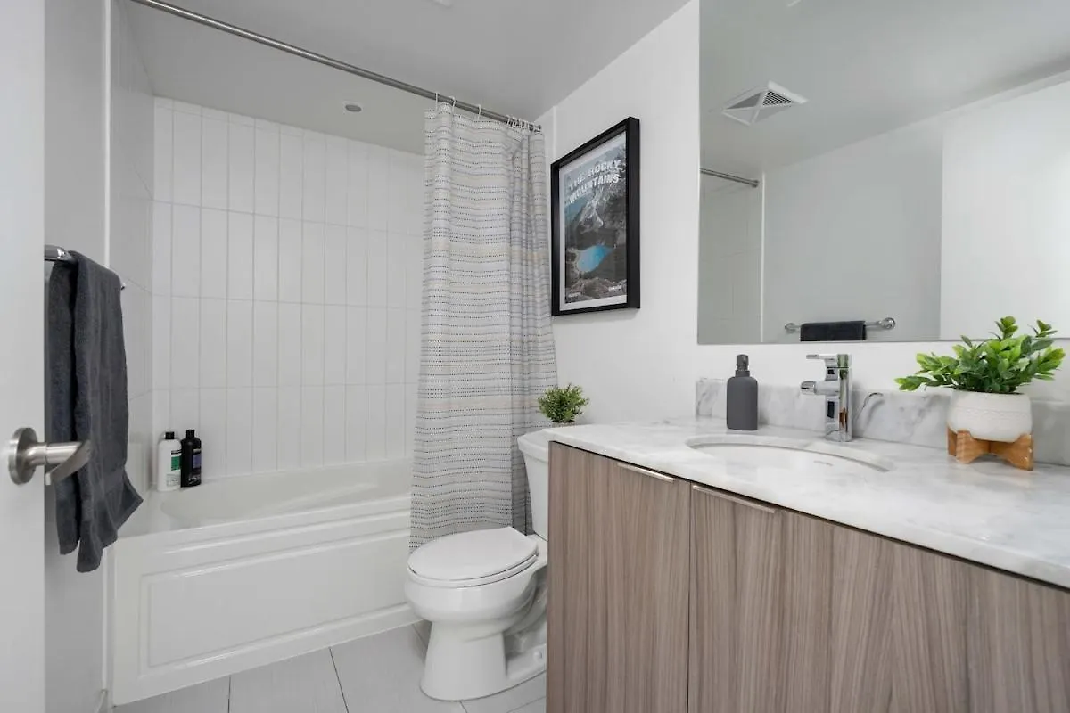 아파트 Pleasant 1Br Sofa Bed Close To Uoft 토론토 캐나다