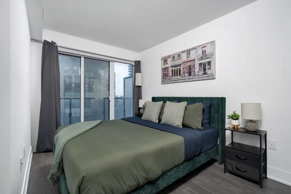 Pleasant 1Br Sofa Bed Close To Uoft 토론토