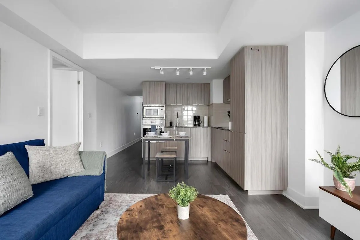 아파트 Pleasant 1Br Sofa Bed Close To Uoft 토론토
